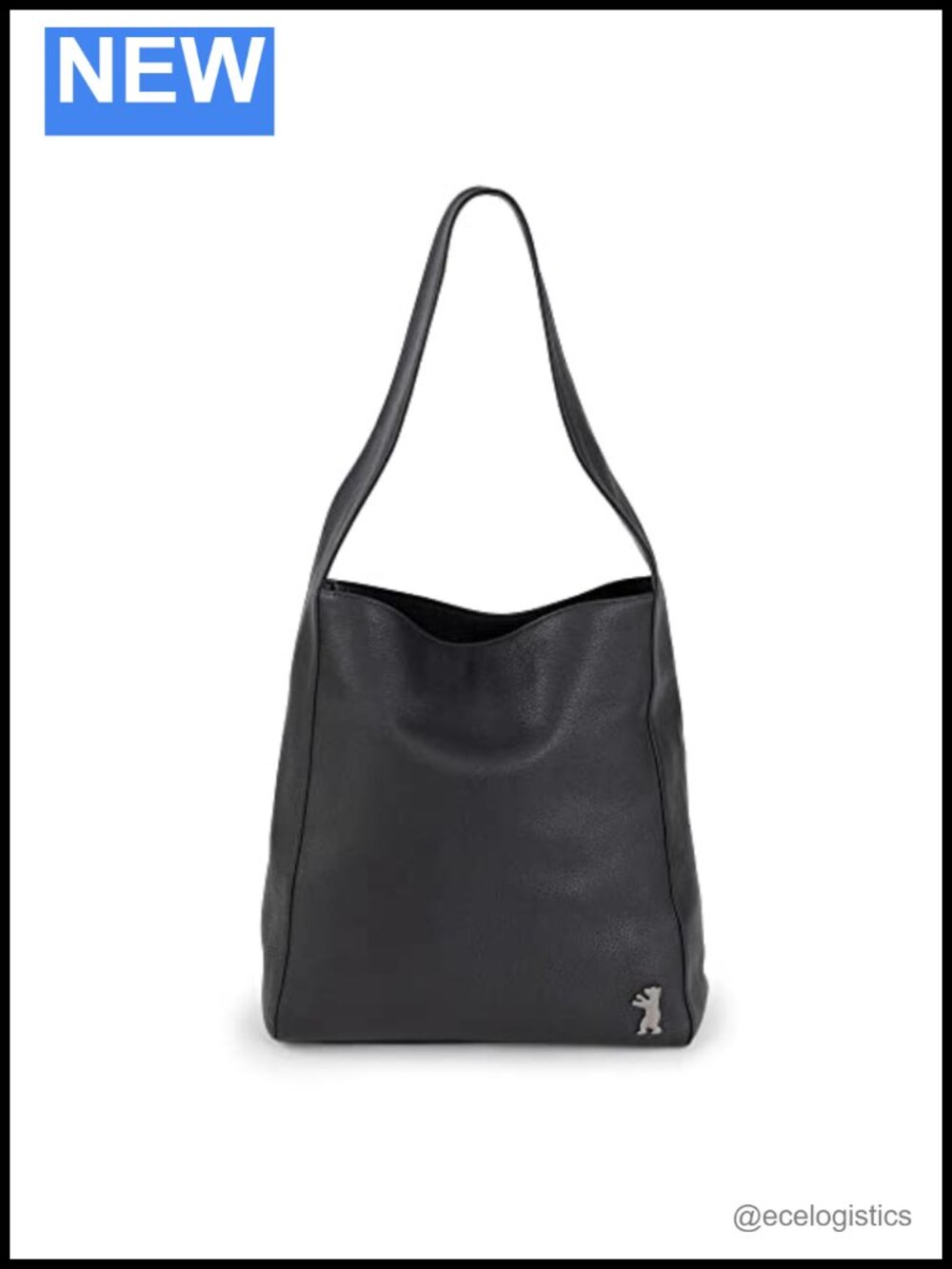 Genuine Leather Hobo Shoulder Bag for Women Tote Magnetic Closure